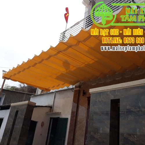 Mái bạt kéo, mái che bạt xếp