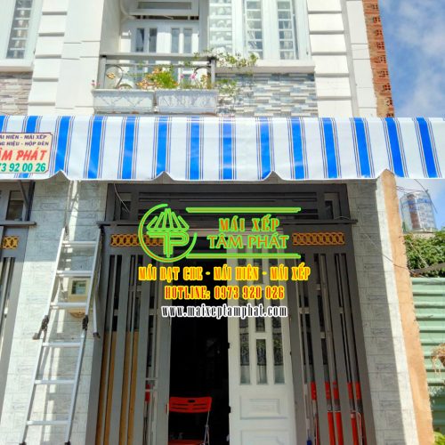 Mái hiên di động quay tay giá rẻ