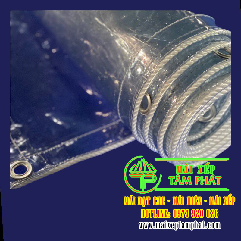 Bạt nhựa PVC trong suốt