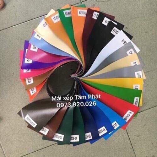 bang mau bat Bạt mái hiên di động - bạt mái hiên giá rẻ (chưa bao gồm phụ kiện)
