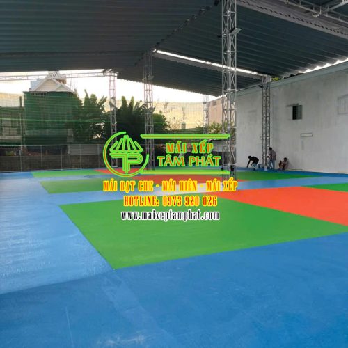 Mái che di động sân Pickleball