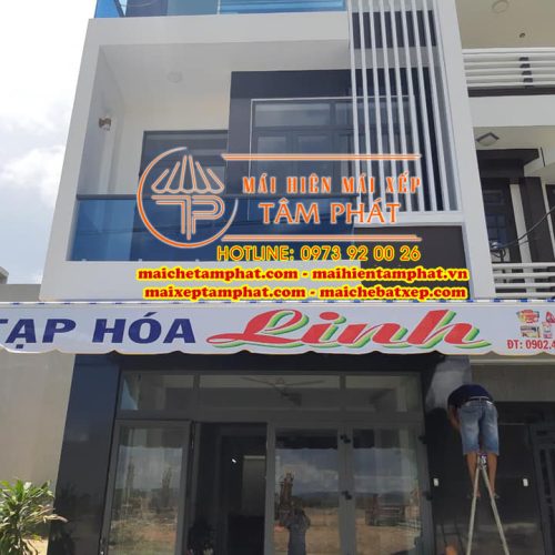 mái hiên quay tay giá rẻ