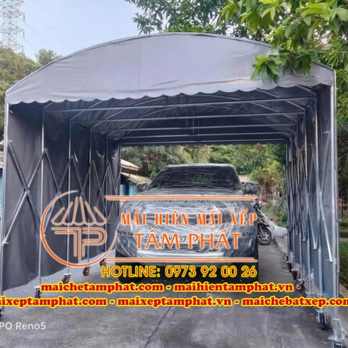 mái che gấp gọn